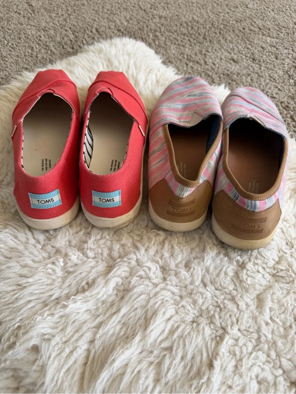 2️⃣ Toms Women's Alpargata Plus Slip-ons | W 9.5